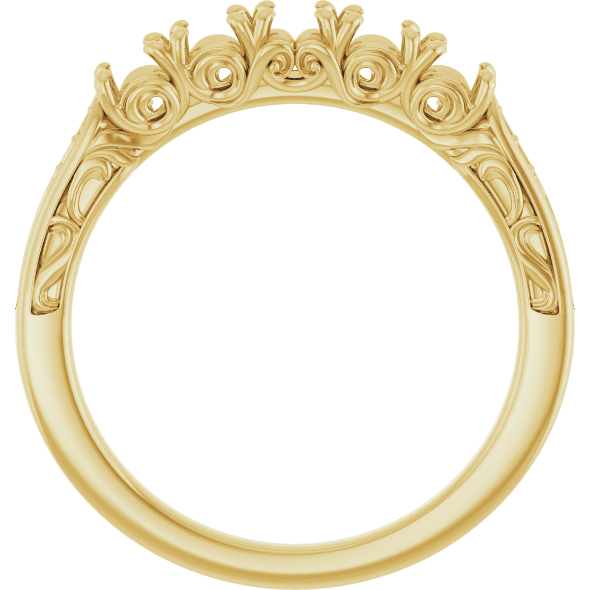 Anniversary Band with fancy engravings