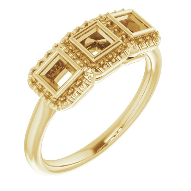 14k Yellow Gold