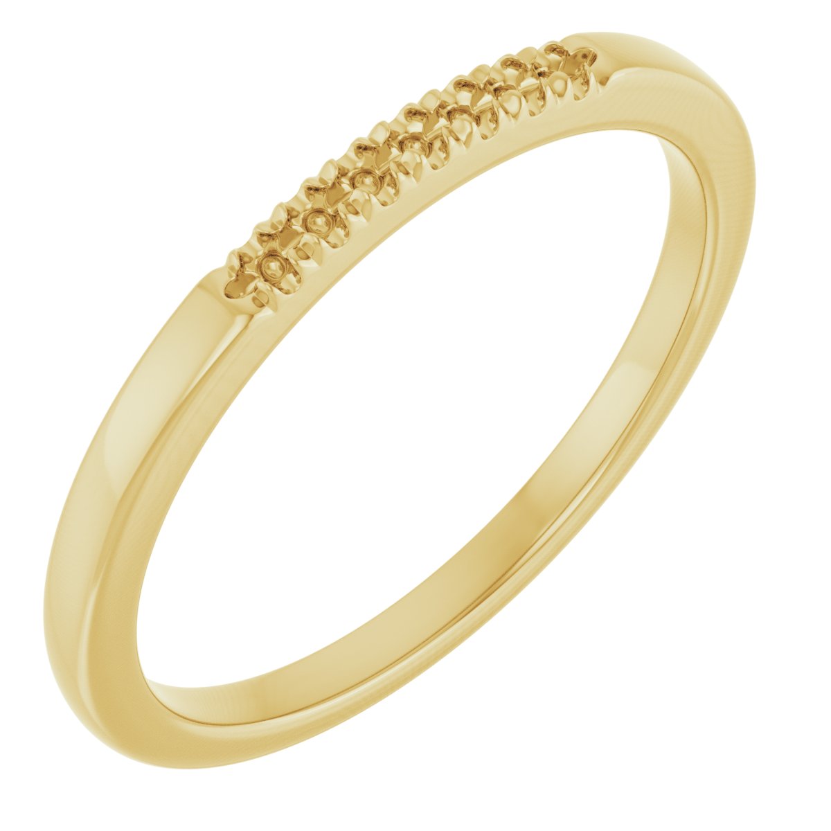 French-Set Seven-Stone Anniversary Band
