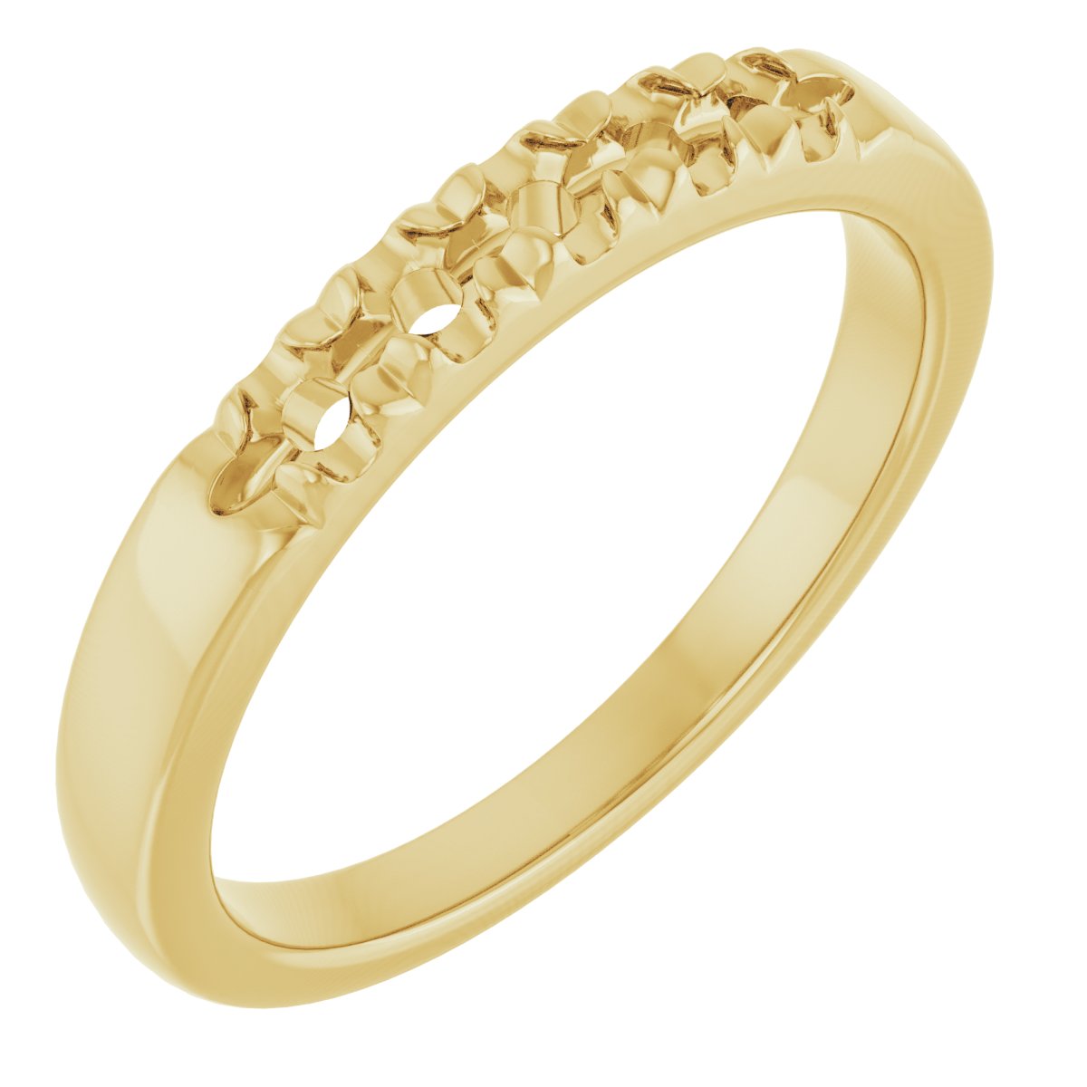 14K Yellow 1/3 CTW Natural Diamond Anniversary Band