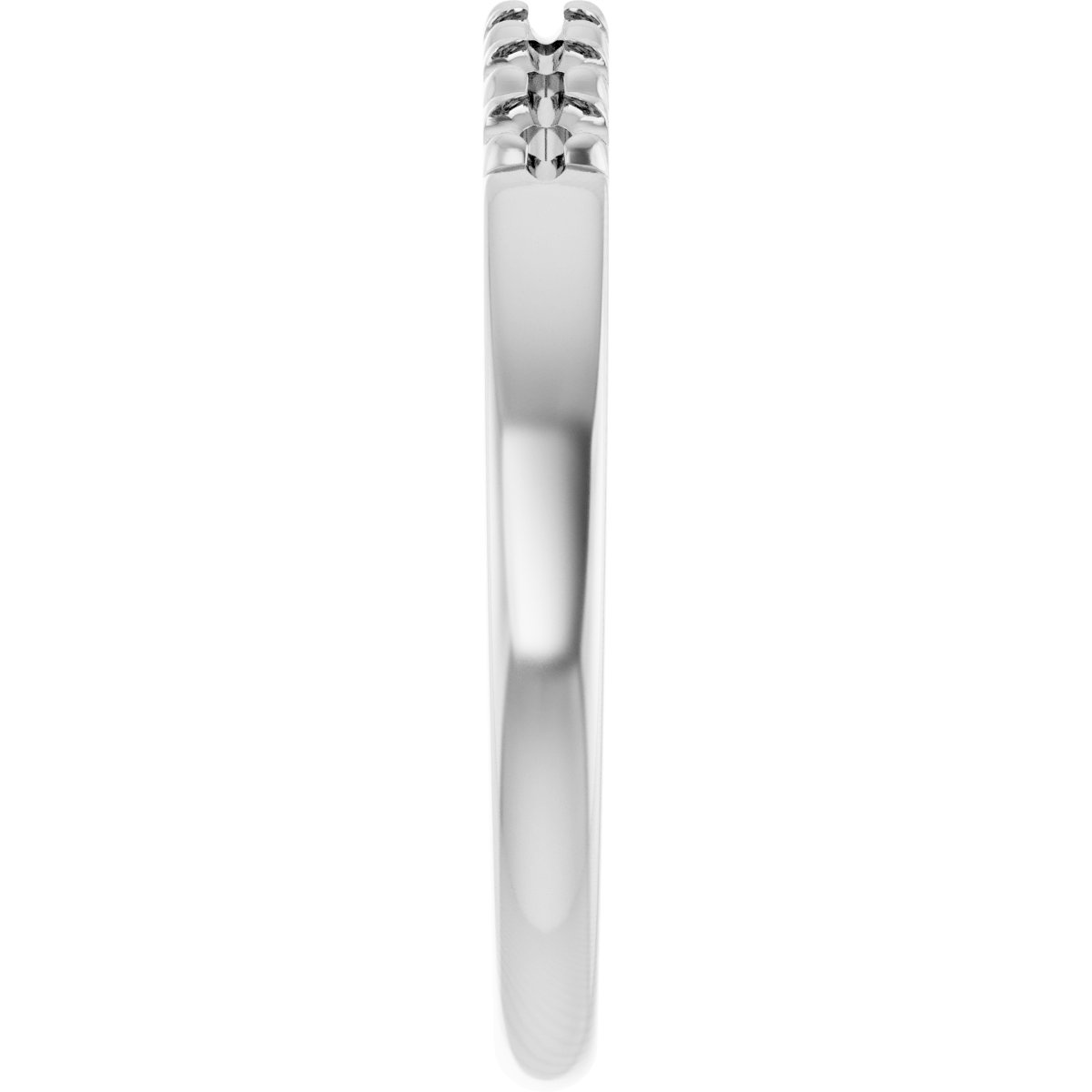14K White 1/4 CTW Lab-Grown Diamond Anniversary Band-4