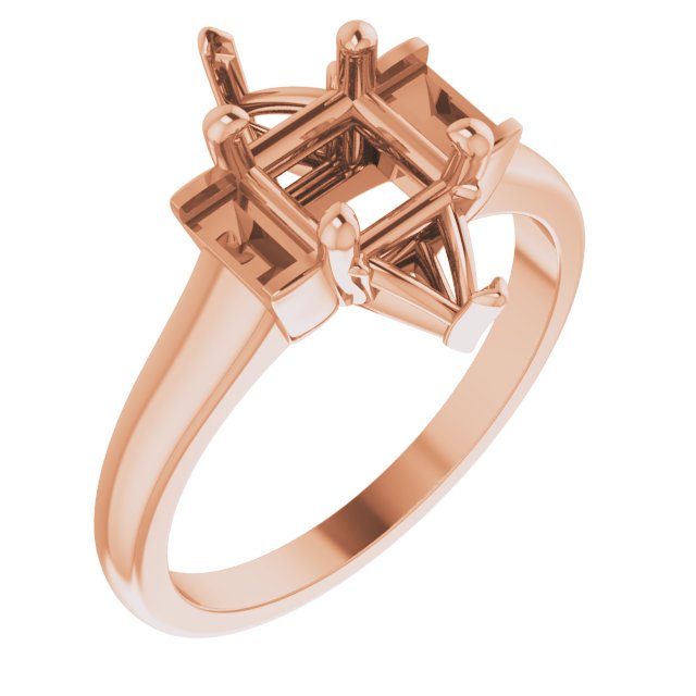 Accented Art Deco Engagement Ring or Band