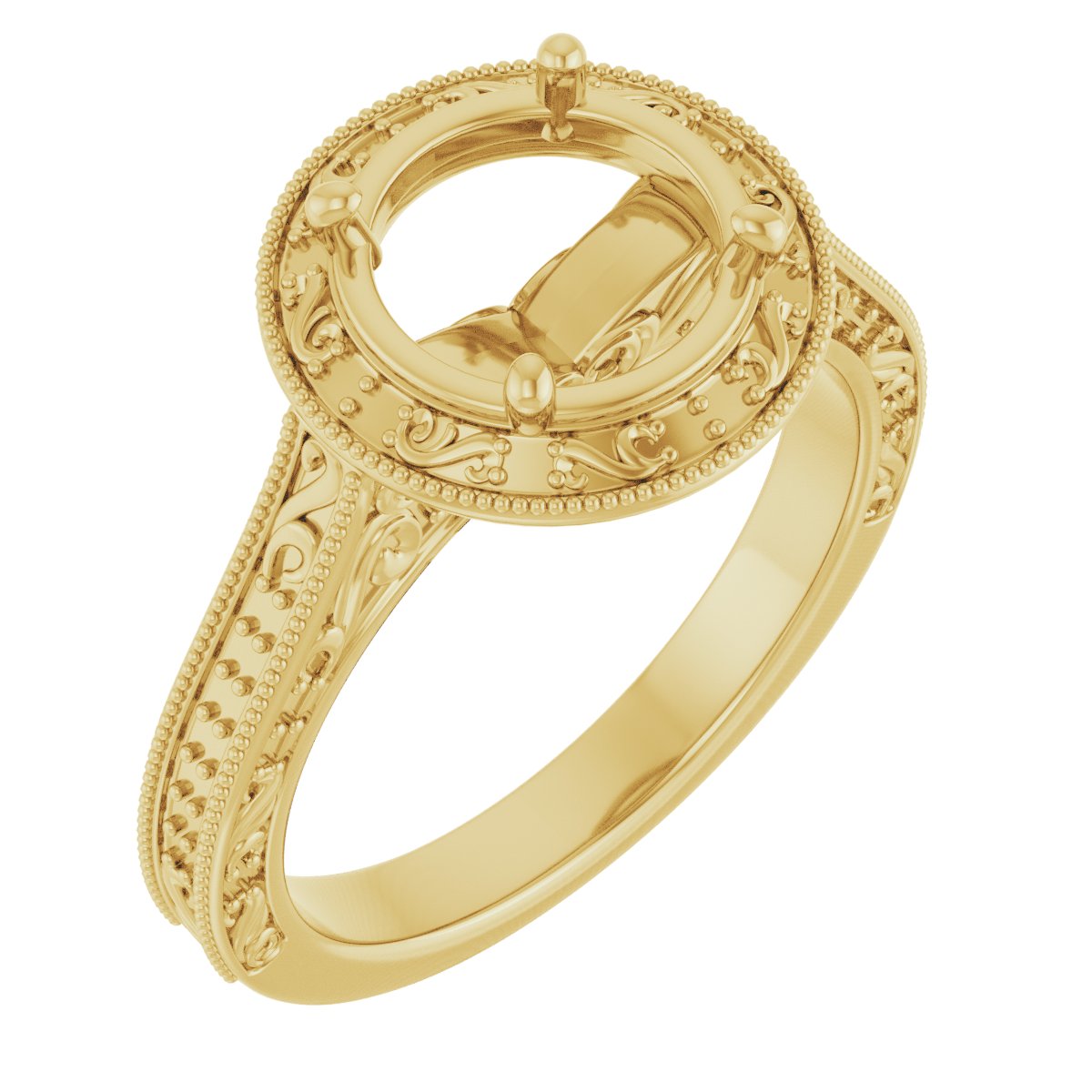 Halo-Style Engagement Ring
