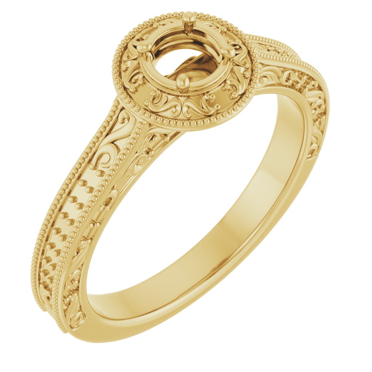 Halo-Style Engagement Ring