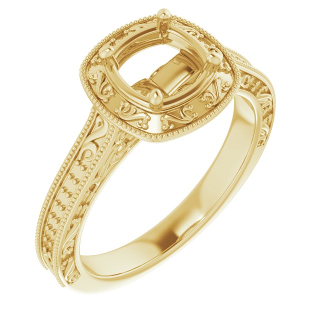 Halo-Style Engagement Ring