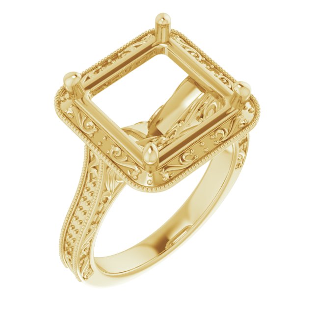 Halo-Style Engagement Ring