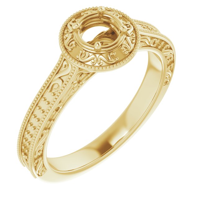 Halo-Style Engagement Ring