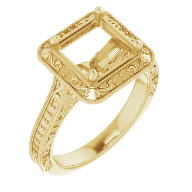 Halo-Style Engagement Ring