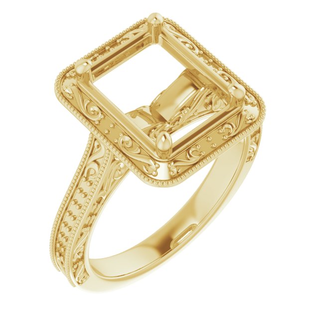 Halo-Style Engagement Ring
