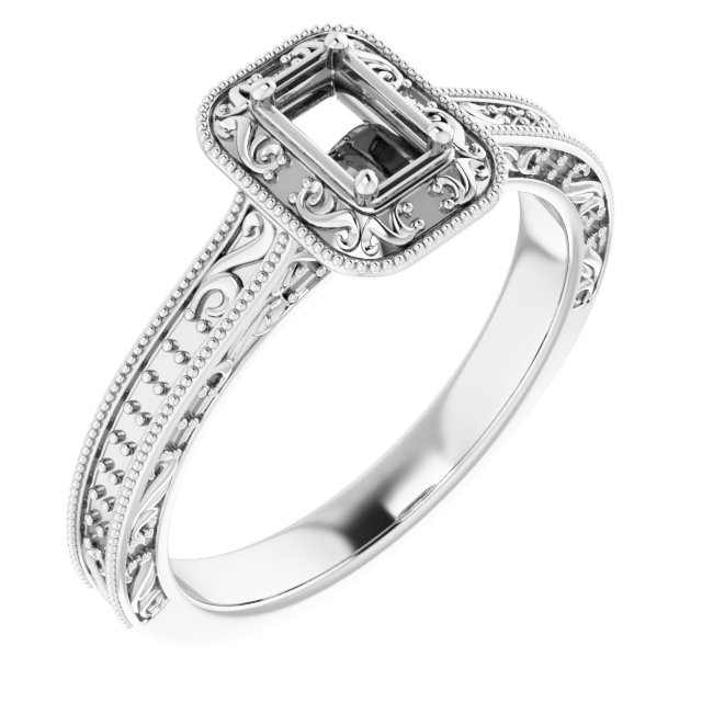 Halo-Style Engagement Ring