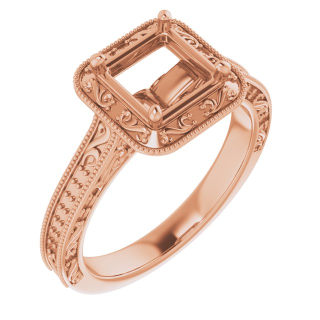 Halo-Style Engagement Ring