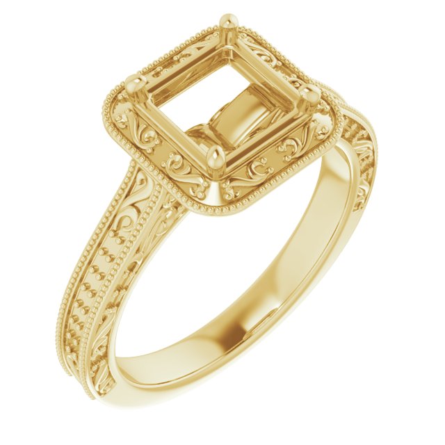 Halo-Style Engagement Ring
