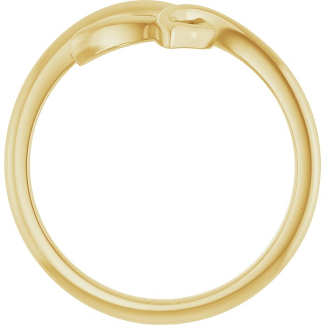 14K Yellow Freeform Ring