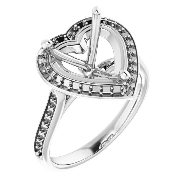 Halo-Style Engagement Ring