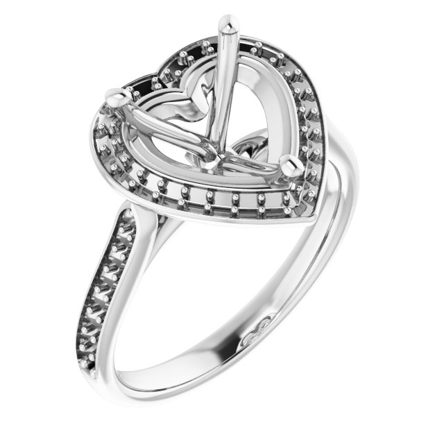 Halo-Style Engagement Ring