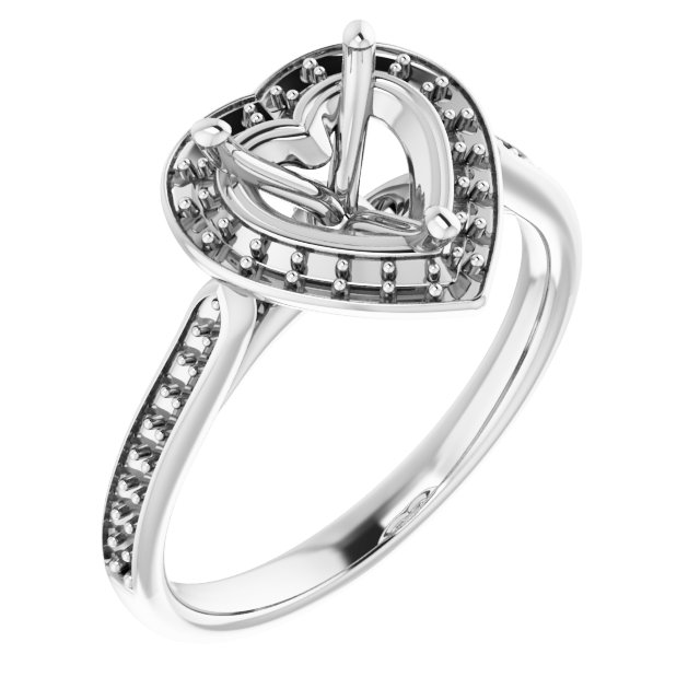 Halo-Style Engagement Ring