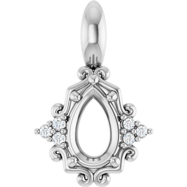 14k White Gold