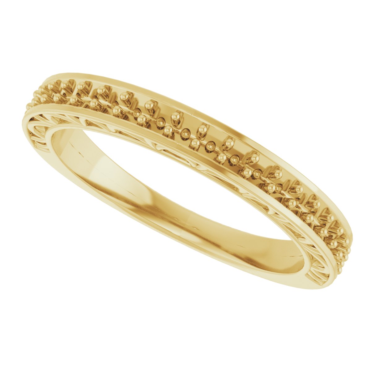 14K Yellow 1/3 CTW Diamond Anniversary Band