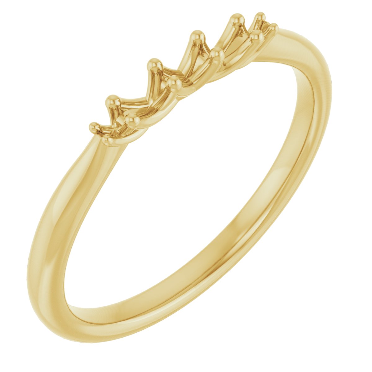 14K Yellow 1/5 CTW Natural Diamond Anniversary Band