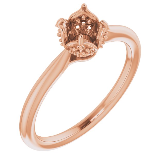 Accented Engagement Ring or Band