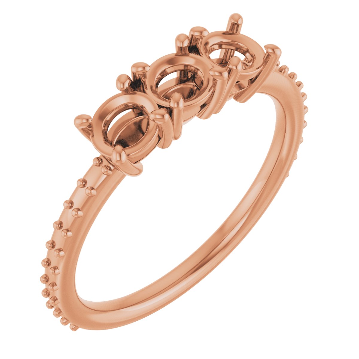 Three-Stone Anniversary Band