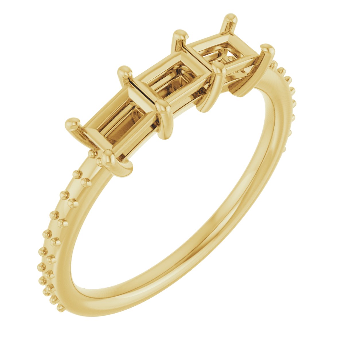 Three-Stone Anniversary Band