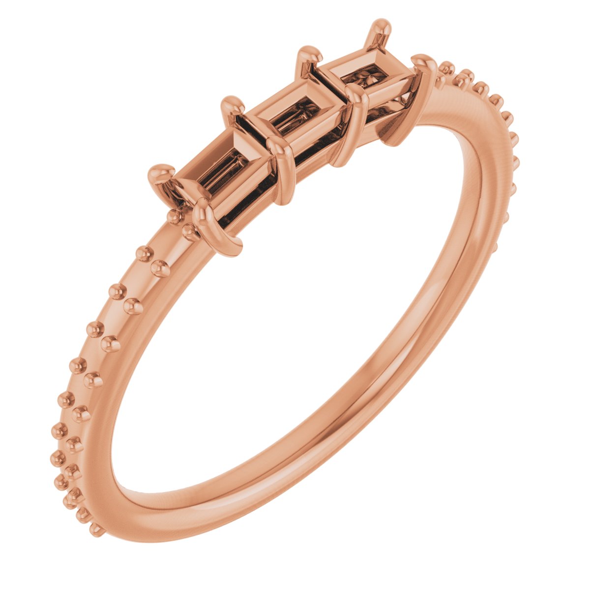 Three-Stone Anniversary Band