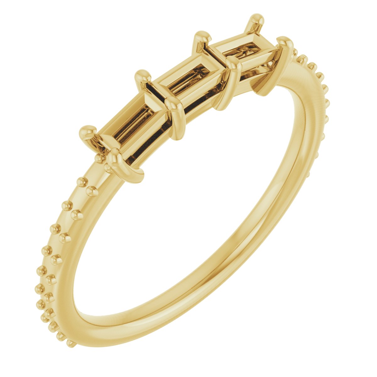 Three-Stone Anniversary Band