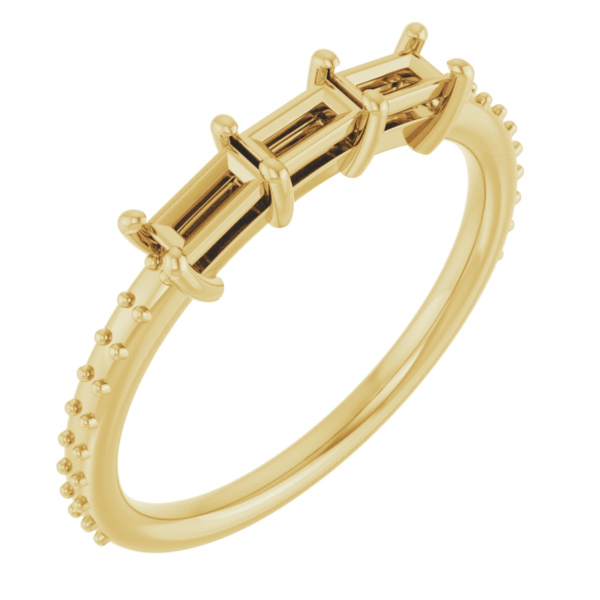 Three-Stone Anniversary Band