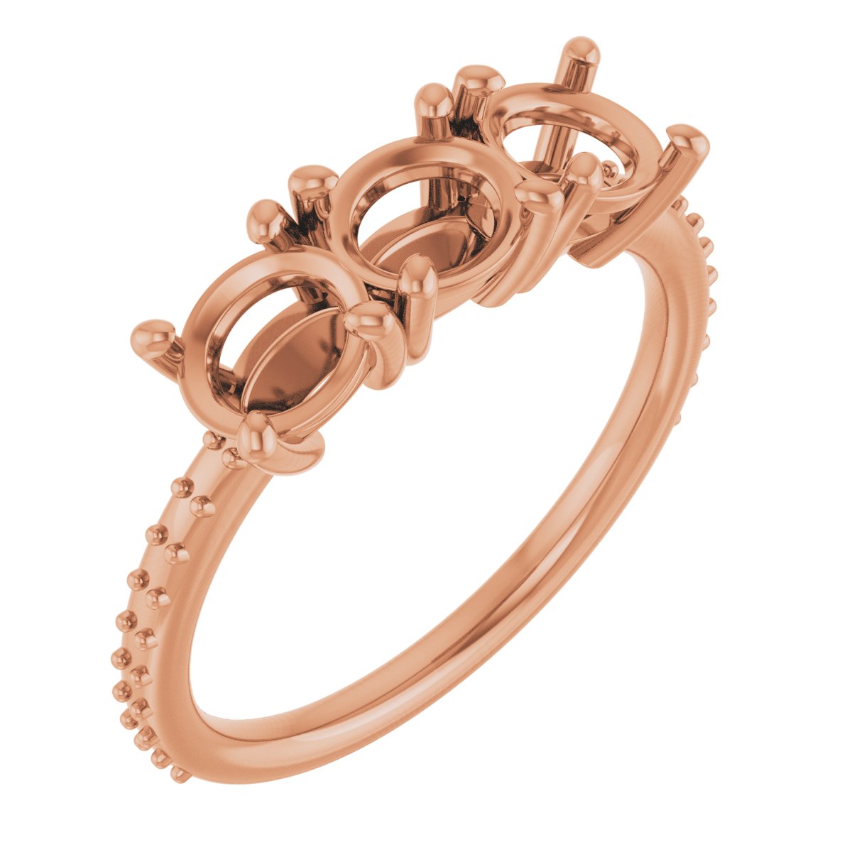 Three-Stone Anniversary Band