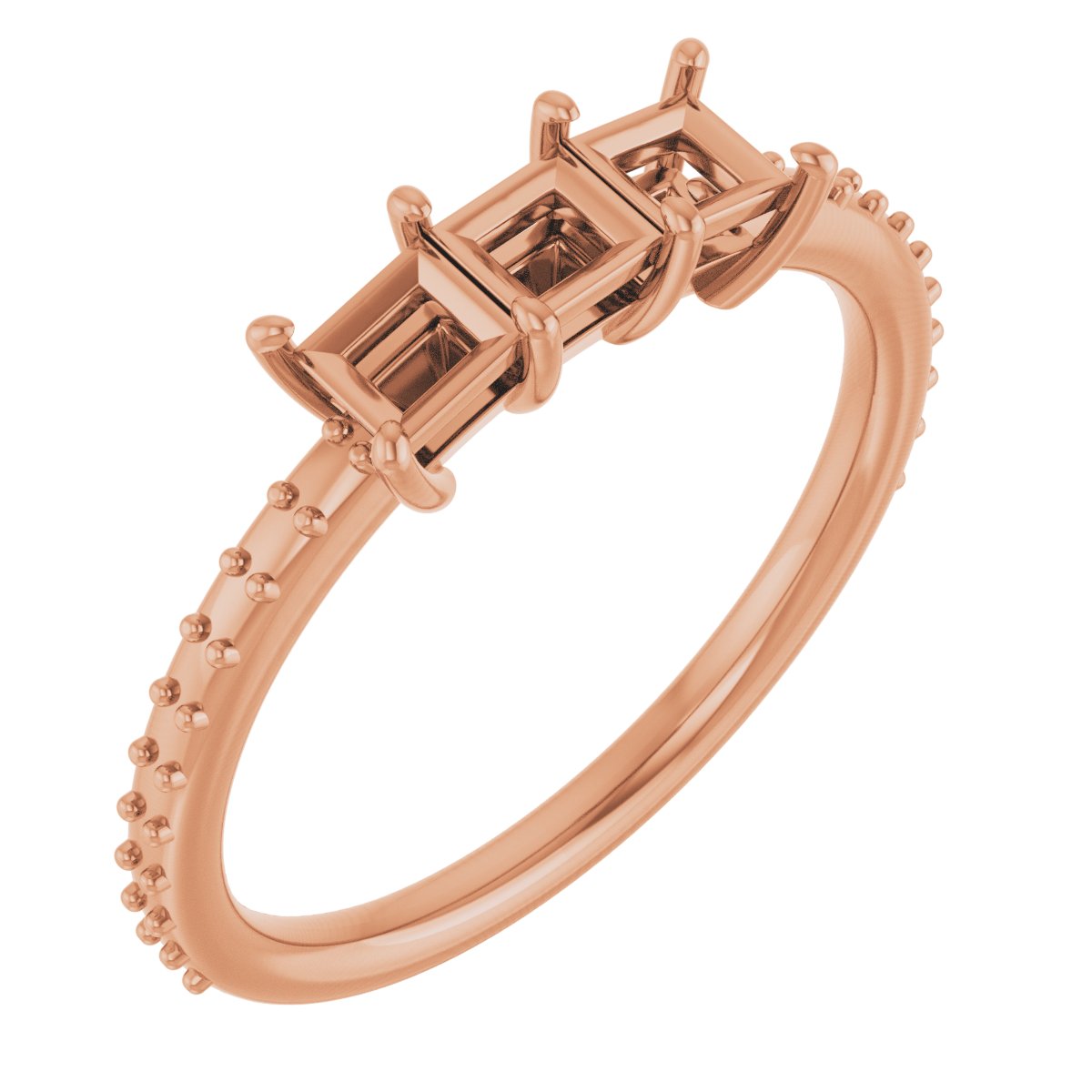 Three-Stone Anniversary Band