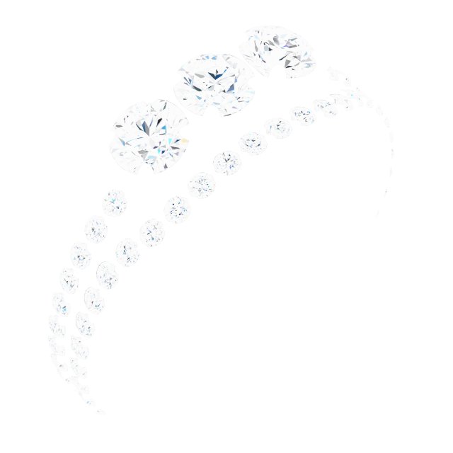 7/8 CTW Lab-Grown Diamond Anniversary Band – 14K White Gold