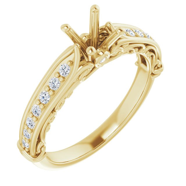 14k Yellow Gold