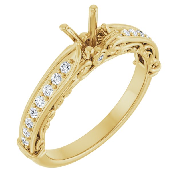 14k Yellow Gold