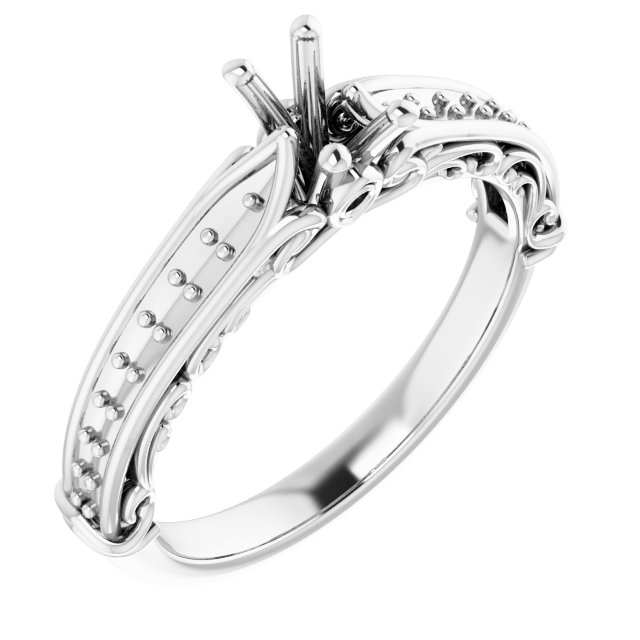 14k White Gold