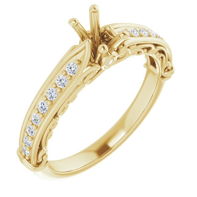 14k Yellow Gold