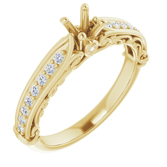 14k Yellow Gold
