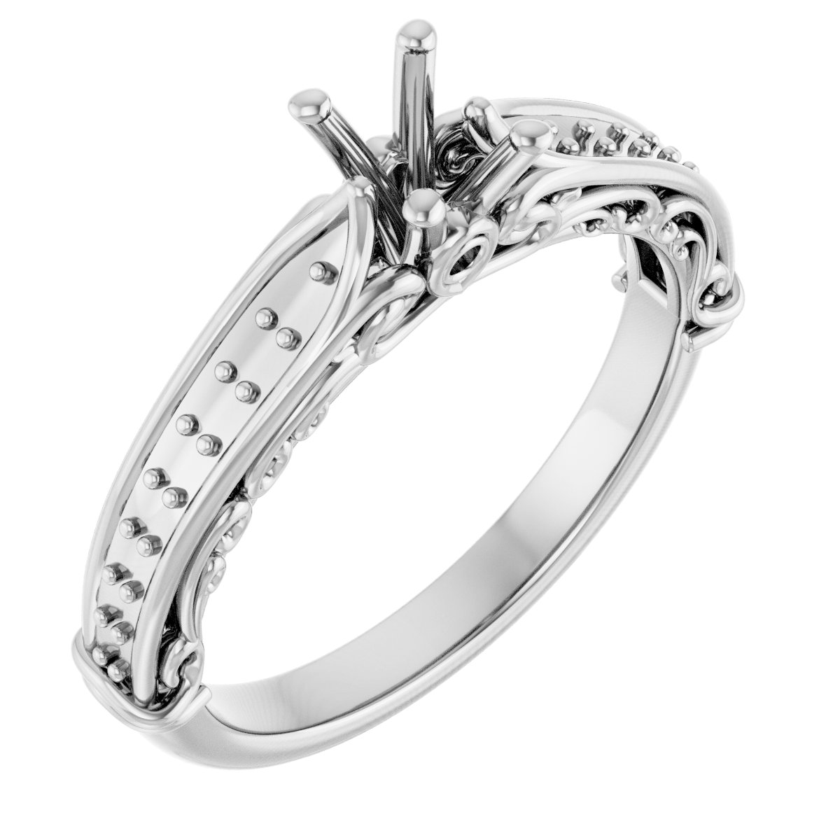 14k White Gold