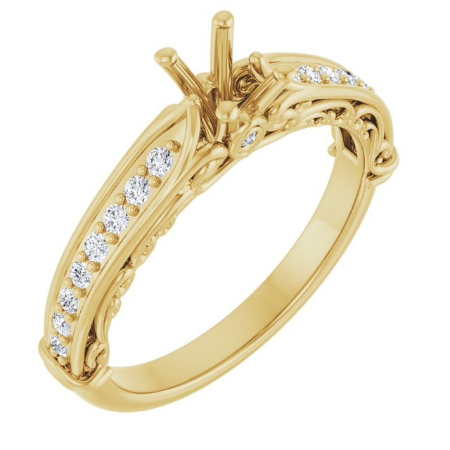 14k Yellow Gold
