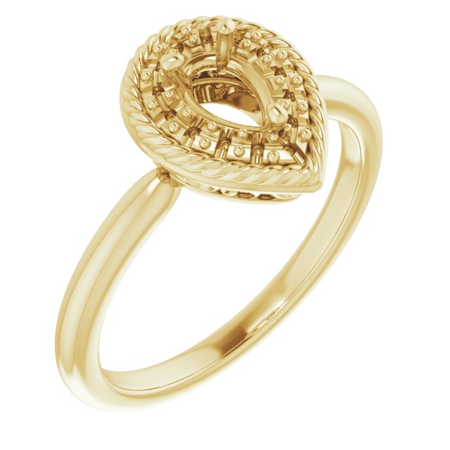 14k Yellow Gold