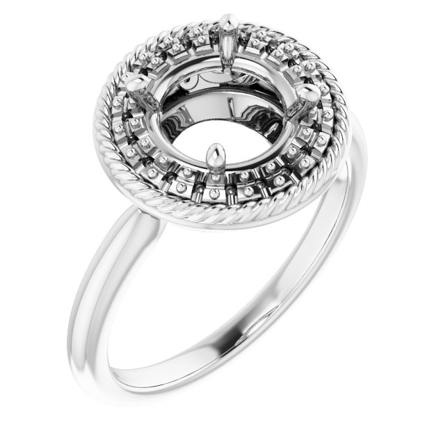 Halo-Style Ring