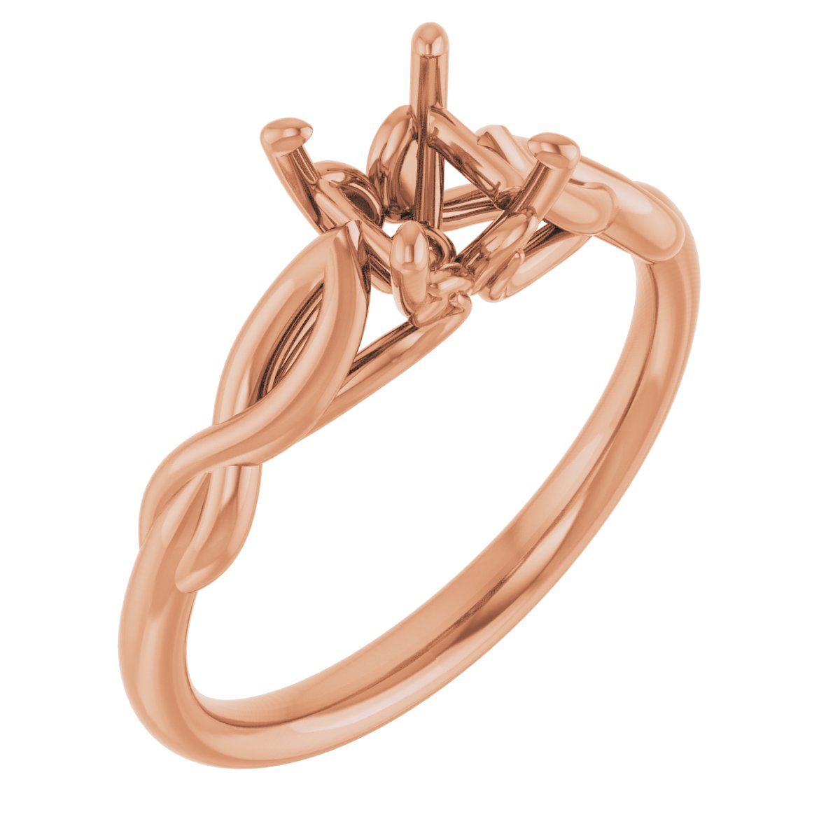 Solitaire Sculptural Engagement Ring