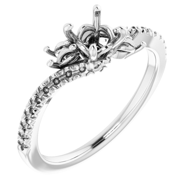 14k White Gold