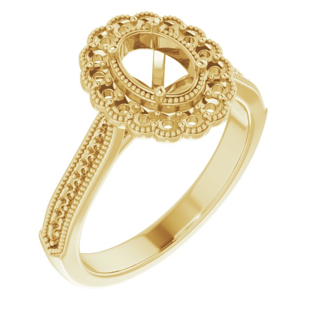 Halo-Style Engagement Ring or Band