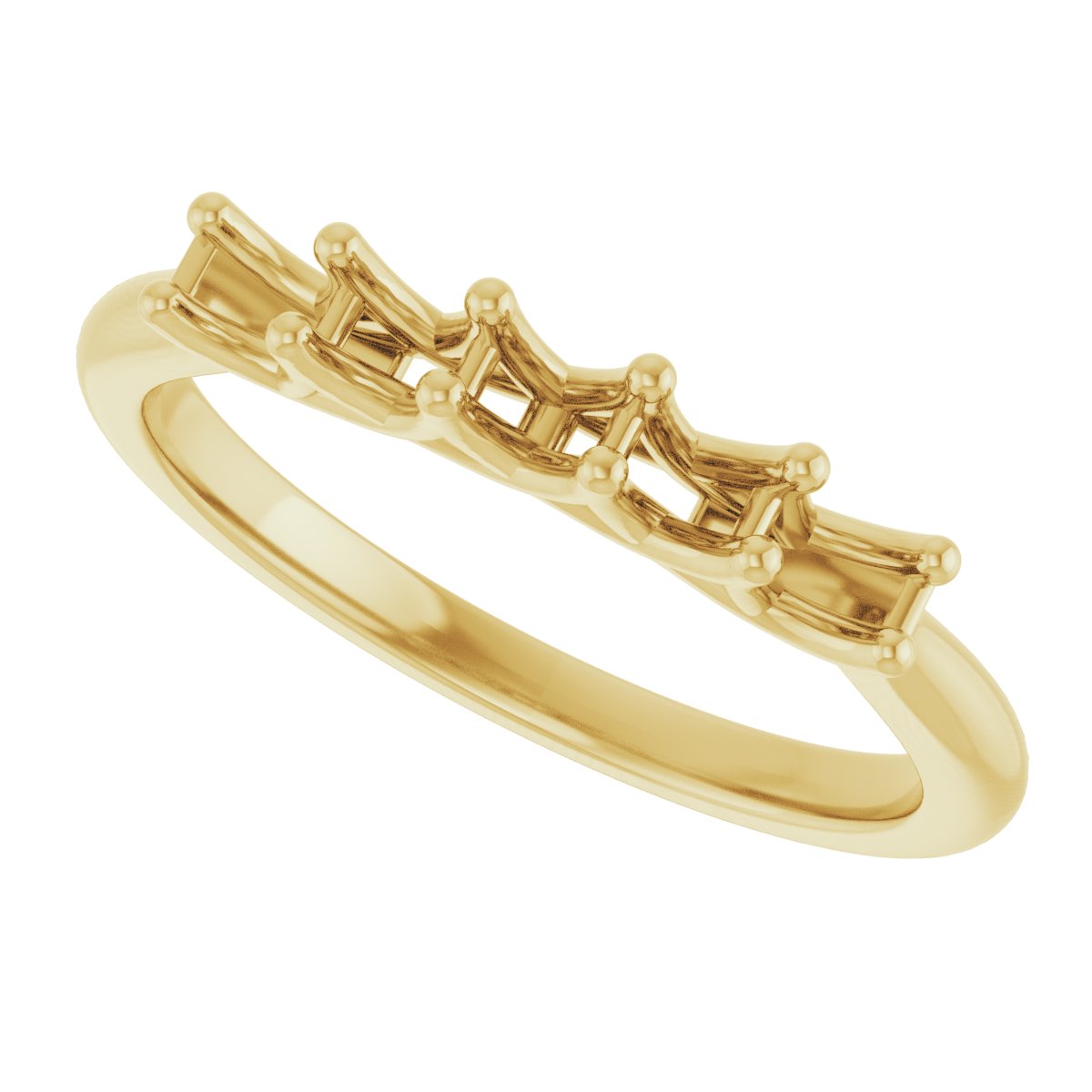 14K Yellow 1/2 CTW Diamond Anniversary Band