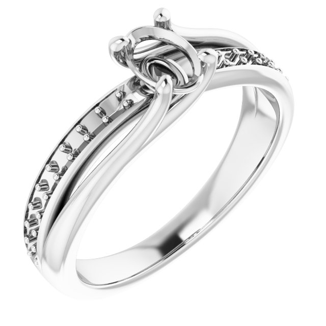 14k White Gold