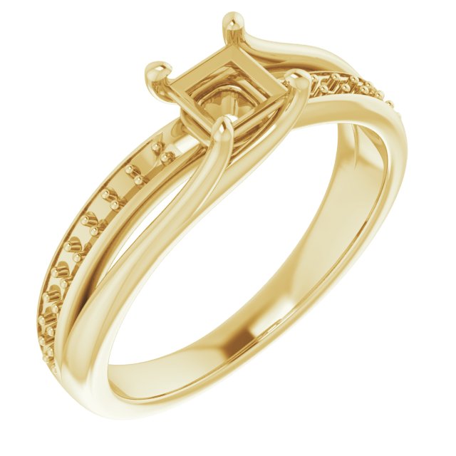 14k Yellow Gold