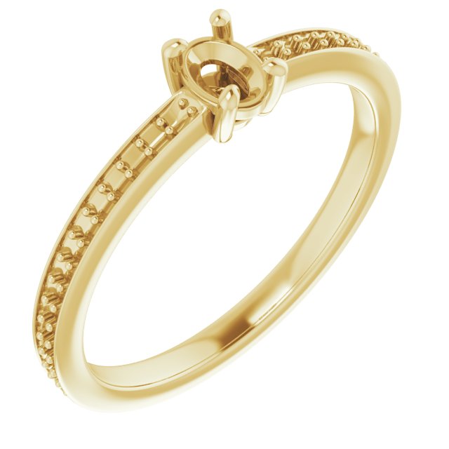 14k Yellow Gold