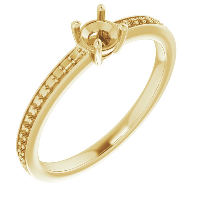 14k Yellow Gold
