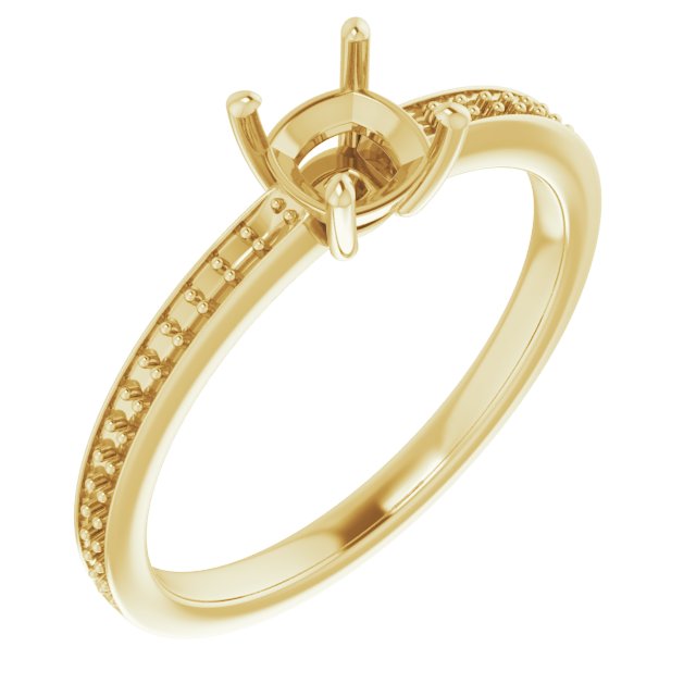 14k Yellow Gold